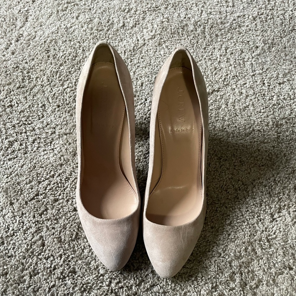 J.Crew suede shoes Size 8